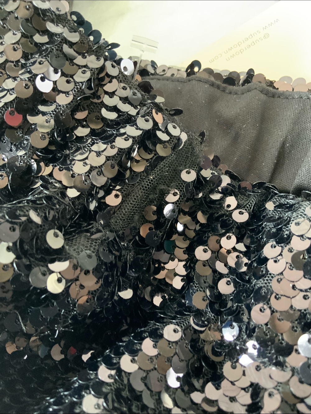Superdown black sequin pants - Picture 9 of 10